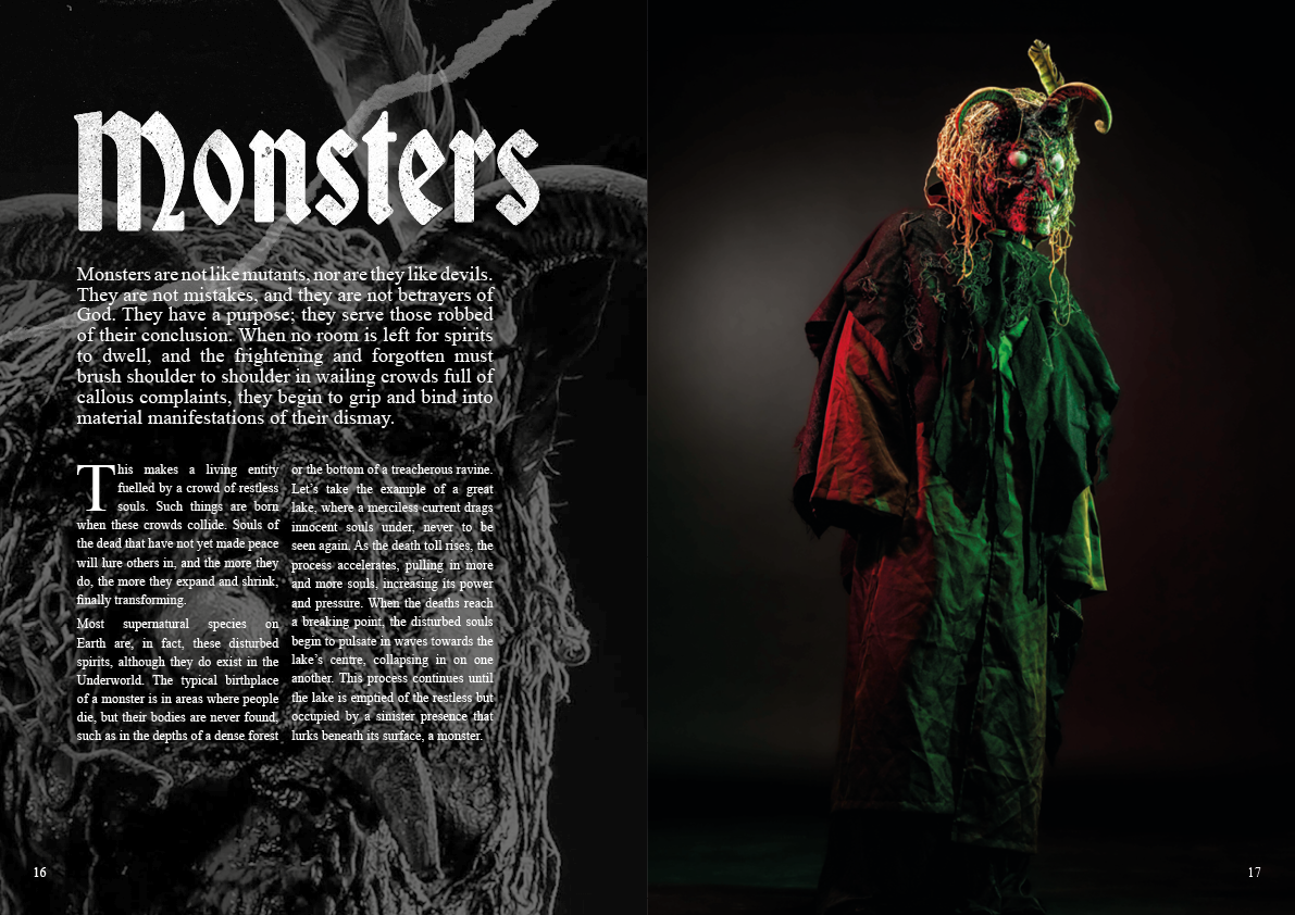 Lewis Book of Monsters AW10